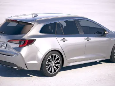Toyota Corolla Touring Sports 2019 3D model