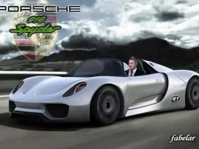 Porsche 918 spyder Vray 3D model