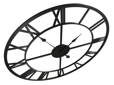 Wall Clock Metal   3D model