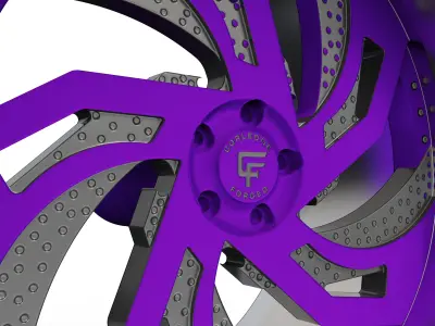 corleone colossimo wheel  3D print model