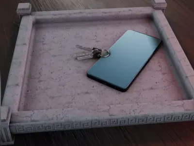 Ancient Greek Inspired Tray Free 3D print model