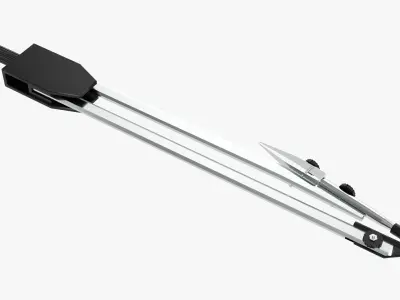 Drafting Compass 02 3D model