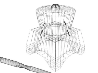 Musical Instrument Empluk 3D model