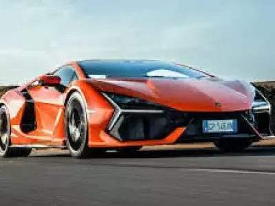 Sports Car Orange  3D model