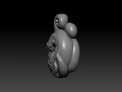 Fox Face 3D Print Model 3D print model