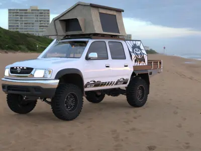 TOYOTA HILUX 3D model get