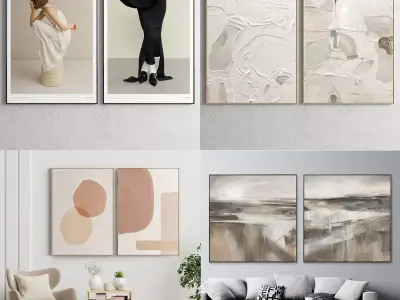 Plaster Photo Frame Collections 4