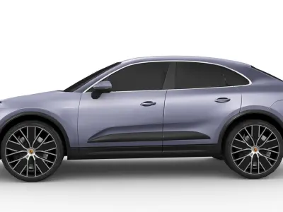 Porsche Macan 4 Electric 2024 Low-poly 3D model