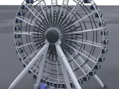 Ferris Wheel 3D model