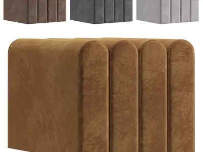  Ote Pouffe By Cornerdesign 3D model