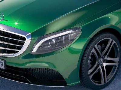 Mercedes-Benz C-class sedan 2019 3D model