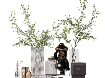 vase Modern decoration 3D model