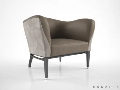Donghia Carmen Club chair 3D model