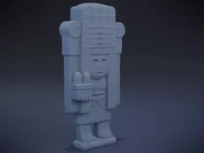 Chicomecoatl - Aztec Deity 3D print model