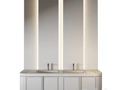 Luxury Bathroom 277 3D model