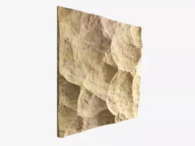 234-RockPanel sandstone texture 3D model