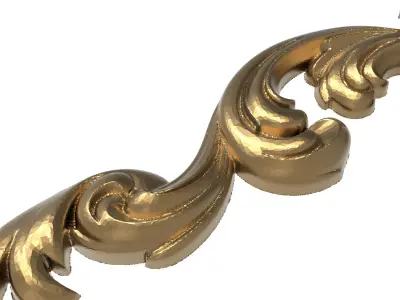  decorative pattern ready for 3D printing 3D model