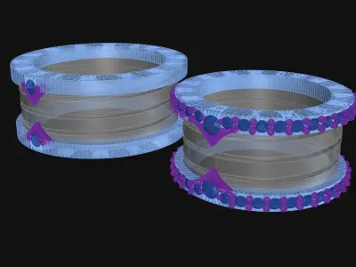 bvlgary ring model 3D print model