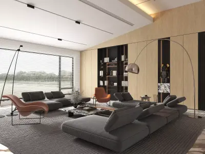 Living Room Scene 18 3D model