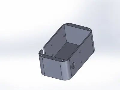 Tracked arduino tank robot printable and minimal for university  3D print model