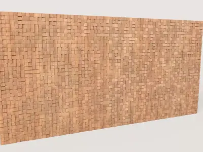 Parametric Wall 06 3D model