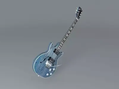 Gibson Les Paul DC FL Free 3D model