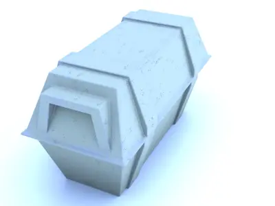 Echo Base Command Center Crate 1-12 scale Blackseries  Free 3D print model