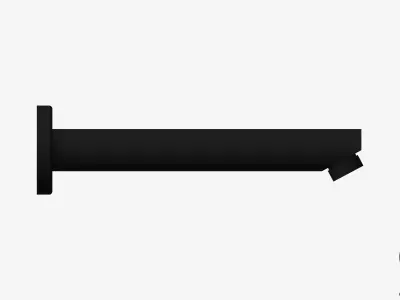 Wall Spout - Luxury - Pin Low-poly 3D model