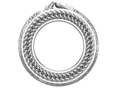 Snake Spinner Ring                     3D print model