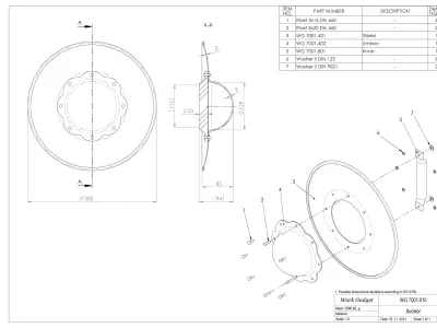 WG 7001 - Buckler 3D print model