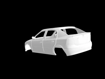Opel Astra G 5doors Hatchback 3D print model