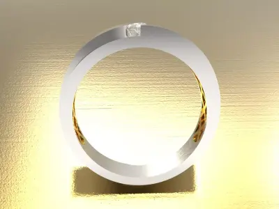 Men STL 3D gold jewelry ring model mr0328 3D print model