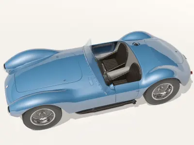 Maserati A6GCS Spyder Fantuzzi 3D model