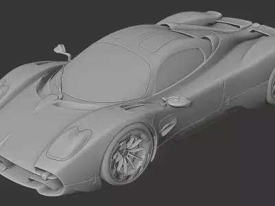 Pagani Utopia  3D print model