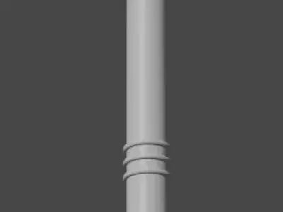 Colonna classica Free 3D model