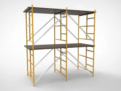 Scaffolding 3D model