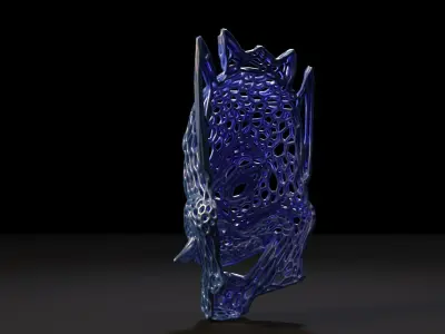 Blue Spirit Mask  3D print model