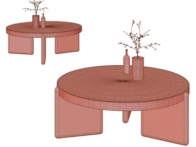 Modern Coffee Table 02 3D model
