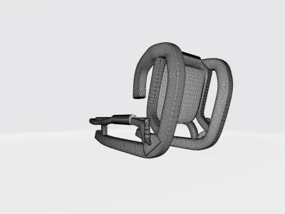 Sledge chair 3D print model