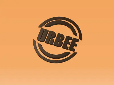 URBEE logo for Free 3D model