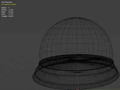 Snowglobe Free 3D model