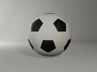 LOW POLY BALL MODELS GAME READY Low-poly 3D model