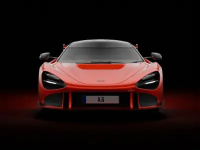 Mclaren 720S GT3 3D model