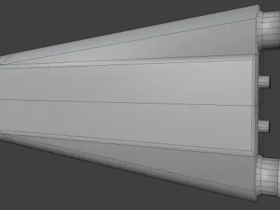 SpeedFactory Racing Intercooler Low-poly 3D model