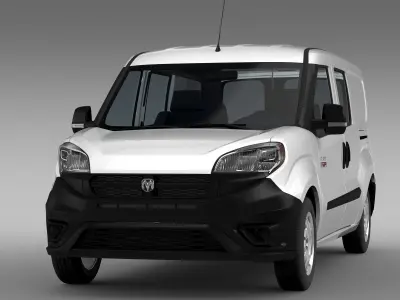 Pro Master Ram City Wagon 2017 3D model
