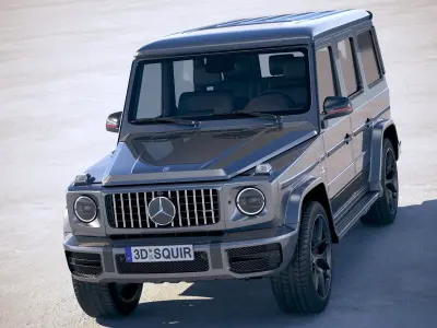 Mercedes G63 AMG 2019 3D model