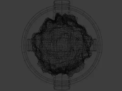 Animated Scifi Core Free low-poly 3D model