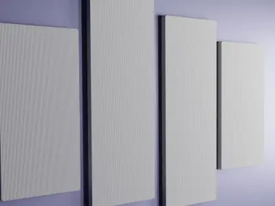 Canvas Wall Art Free 3D model