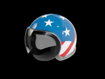 American Helmet  3D model