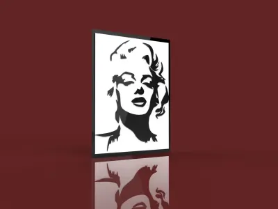 Marilyn Monroe 3D model